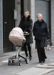 Michelle Hunziker out and about in Milan