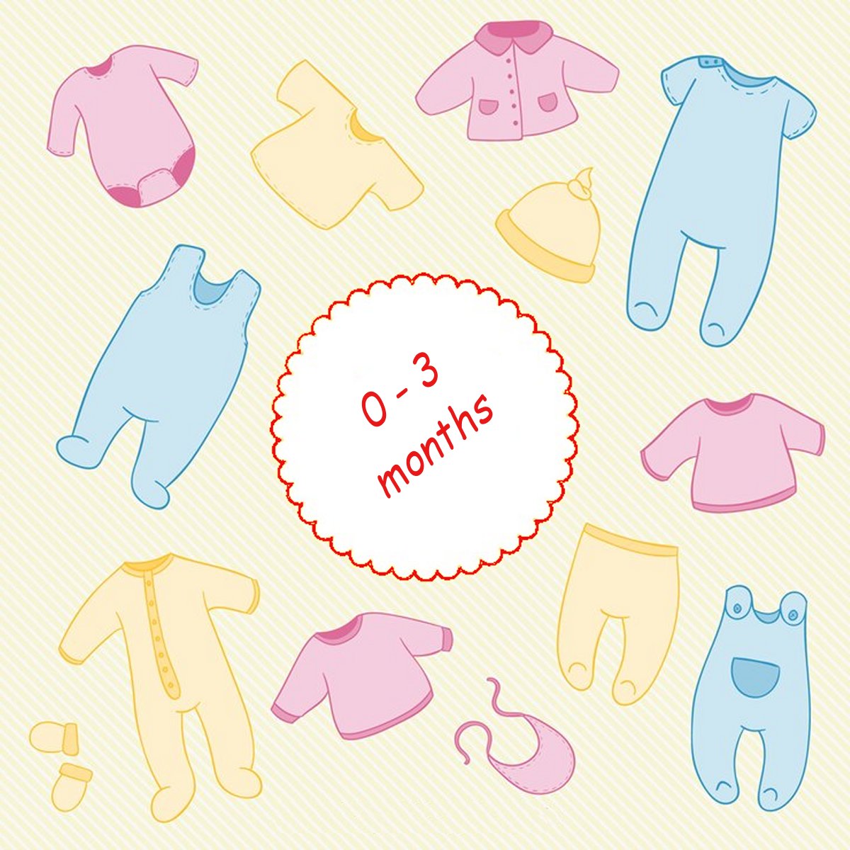 Abbigliamento per neonato 0-3 mesi