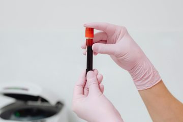 l’immagine rappresenta una provetta per le analisi ed il controllo del sangue