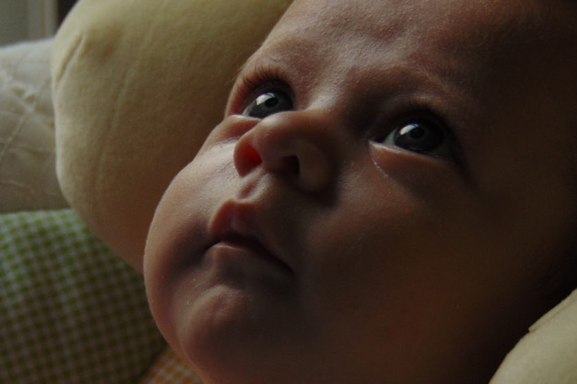 l’immagine rappresenta un neonato