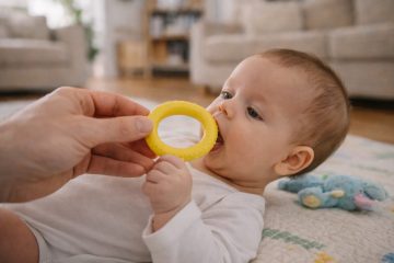 gengive gonfie neonato anello da dentizione sollievo
